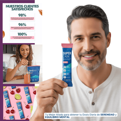 SuperCalm | Suplemento reductor de cortisol para sueño reparador
