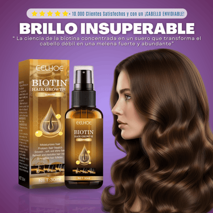 Aceite de biotina para el crecimiento del cabello