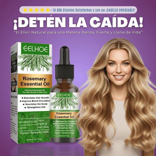 Aceite de Romero | ¡Despídete de la caída del cabello!