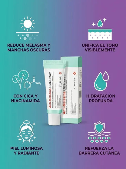 Cica Cream Anti-Melasma | Borra las manchas que otros tratamientos no pudieron quitar