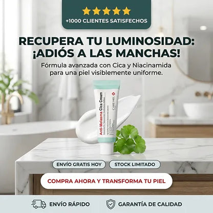 Cica Cream Anti-Melasma | Borra las manchas que otros tratamientos no pudieron quitar