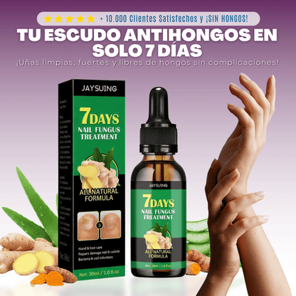 7 Days Fungus Free Nails® | Protege y elimina el hongo de tus Uñas