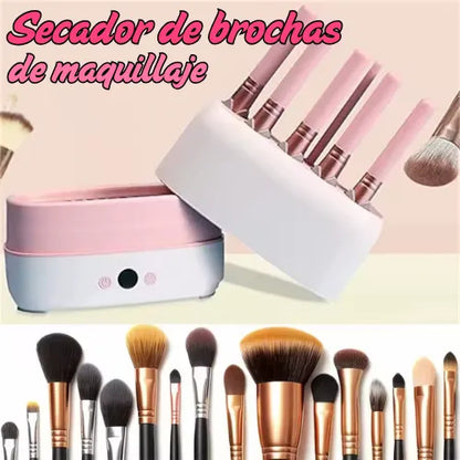 Secadora de brochas de maquillaje