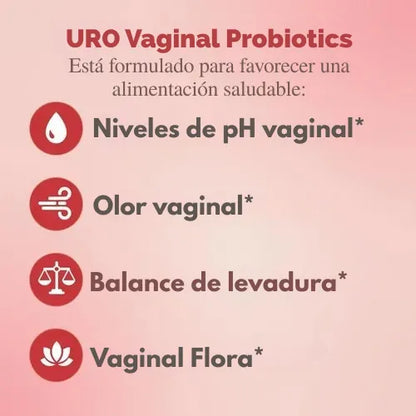 Probióticos vaginales femeninos URO