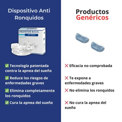 Dispositivo Anti-Ronquidos para un Descanso Perfecto