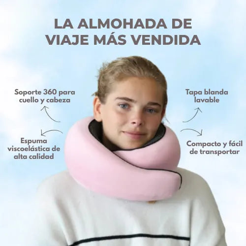 Almohada de relajación viajera