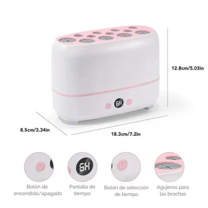 Secadora de brochas de maquillaje