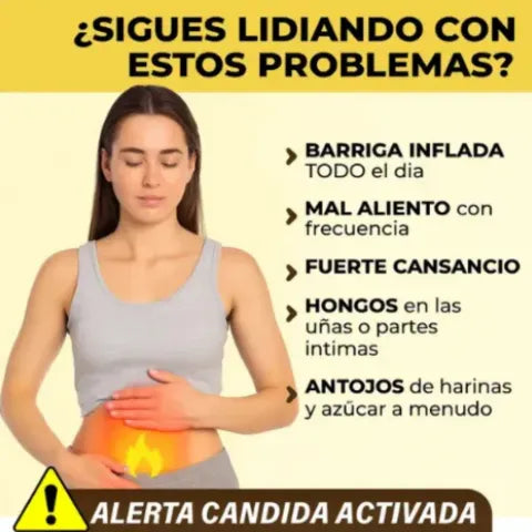 Suplemento Detox Intestinal Candida Cleanse™