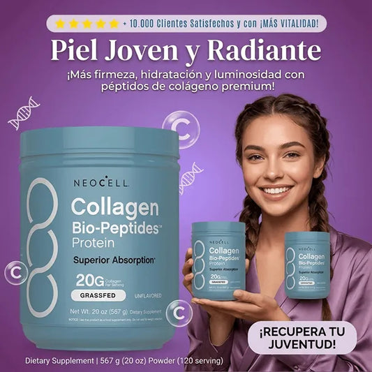 Biopéptidos de Colágeno Neocell | ¡Un suplemento, múltiples beneficios!