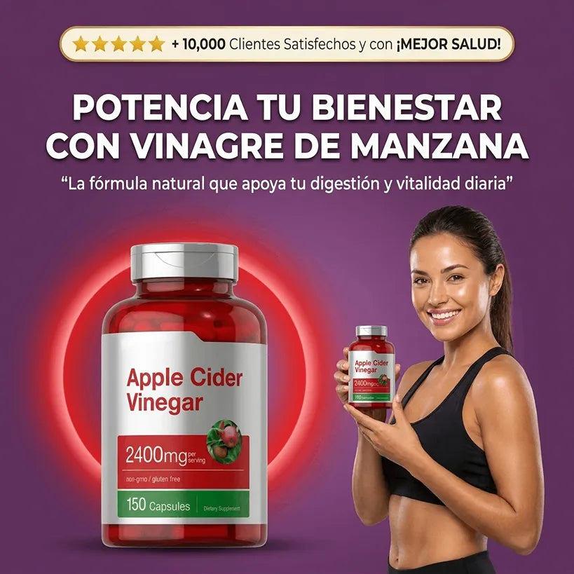 Cápsulas de vinagre de manzana