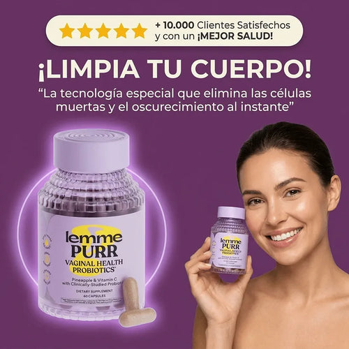 Probióticos Vaginales Lemme Purr