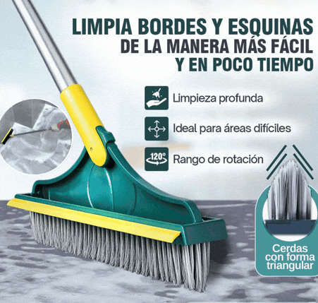 Escoba de limpieza 3 en 1