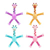 ¡Súper Oferta! KIT con 4 Giraesticas - Lindas Jirafas de Colores con Ventosa + Regalo Exclusivo