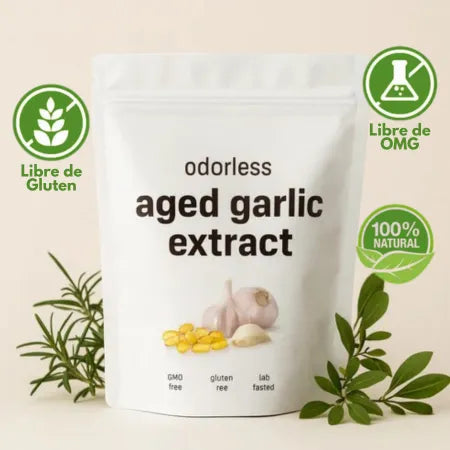 Extracto de ajo añejo inodoro