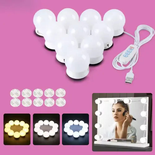 Luces LED para espejo de maquillaje