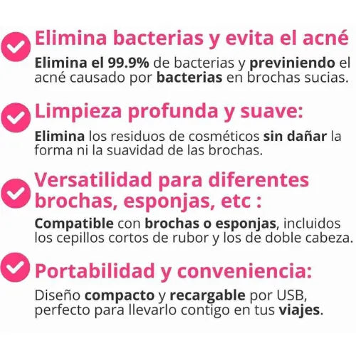 Limpiador De Brochas De Maquillaje BrushCleaner™