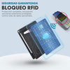 Billetera Slim con Bloqueo RFID mod. Fibra de Carbono